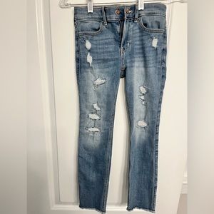 Abercrombie kids adjustable jeans